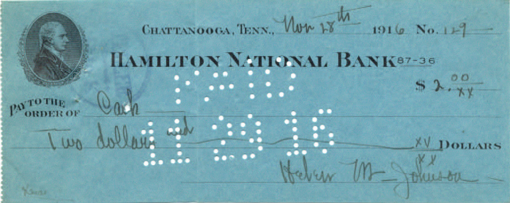 Hamilton National Bank 11-28-1916